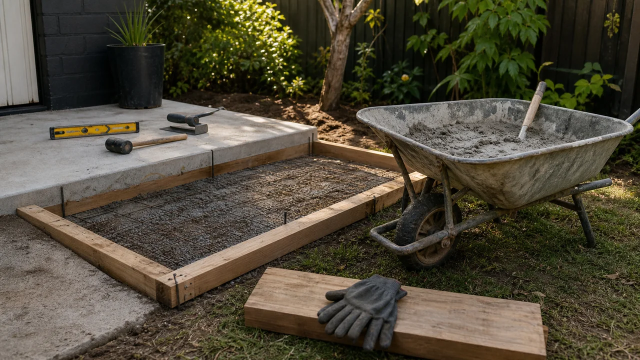 Photo for concreting